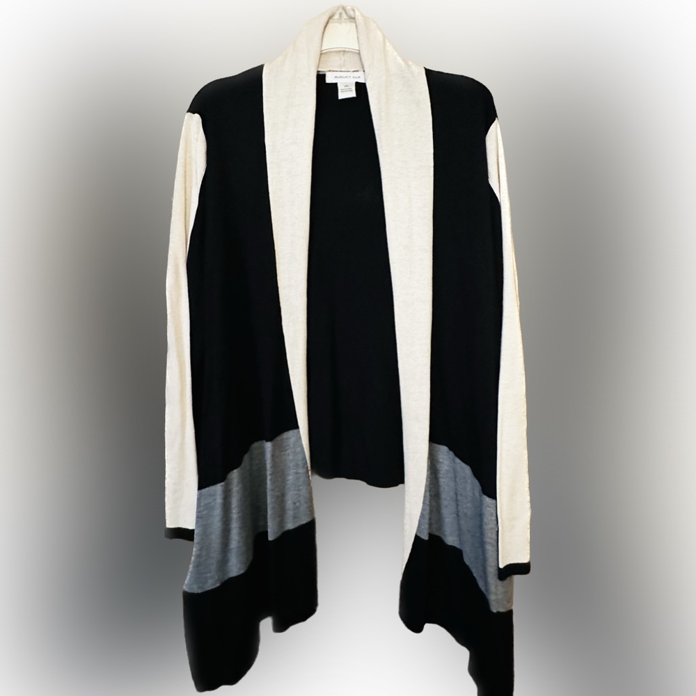 August Silk Cardigan XXL